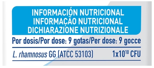 Información nutricional